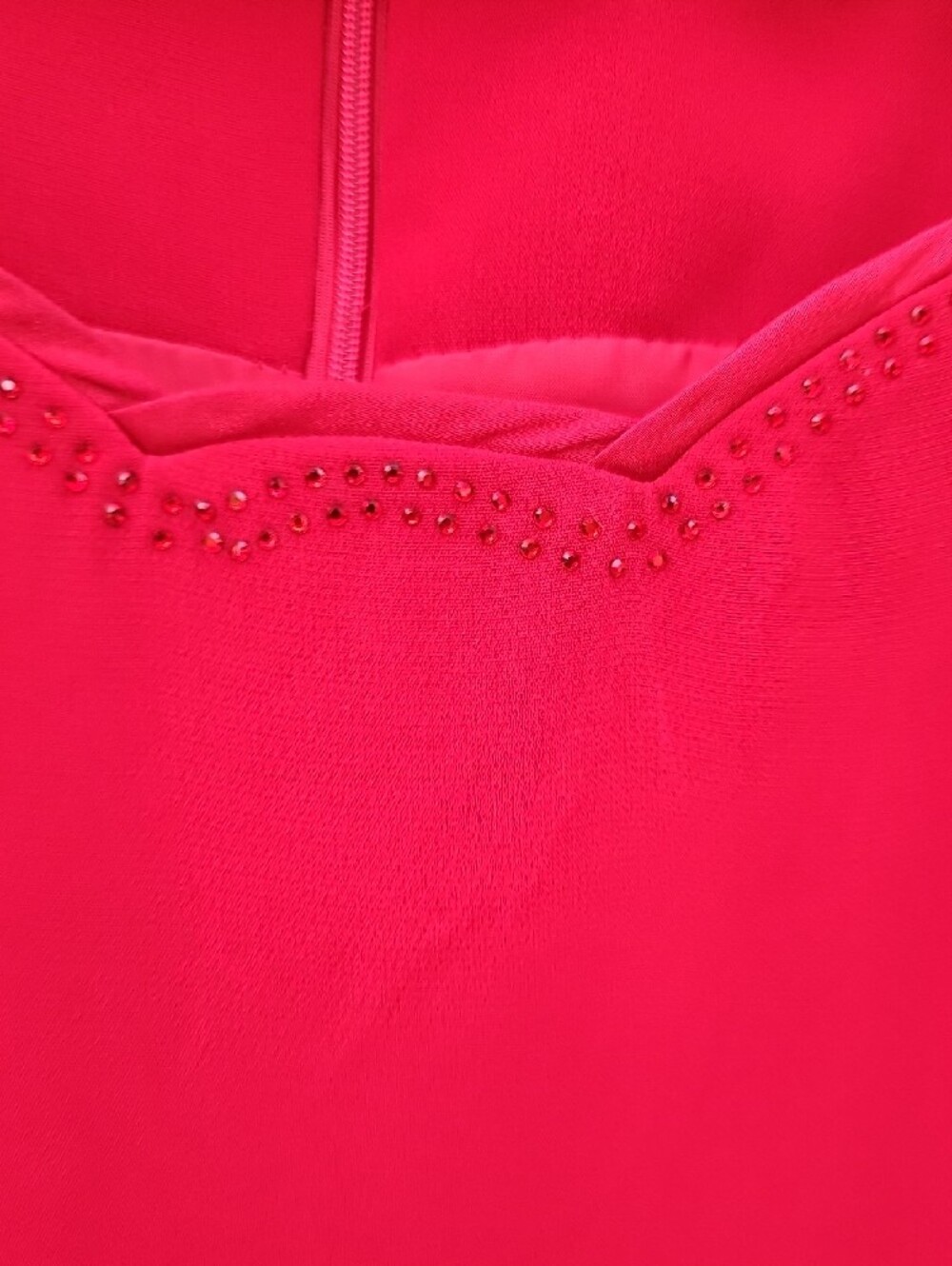 Red Ruffle-Trim Midi Dress & Jacket Set - Picture 5 of 10